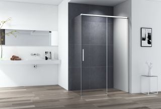 Душевой уголок CEZARES DUET SOFT-M-AH-1-160/90-C-Cr